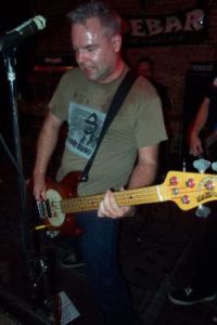 Bass player Chris Suspect